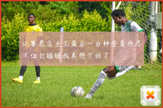 比赛悬念全无最后一分钟登哥也忍不住打瞌睡我真想下班了